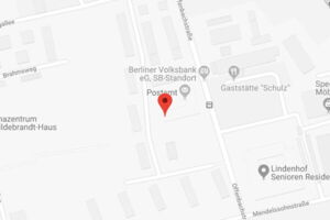 Google Map Ausschnitt - Brahmsweg 2, 16321 Bernau