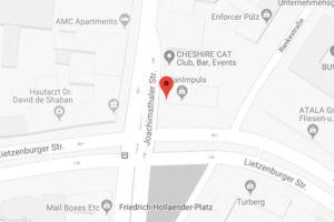 Google Map Ausschnitt - Lietzenburger Str. 48–50, 10789 Berlin