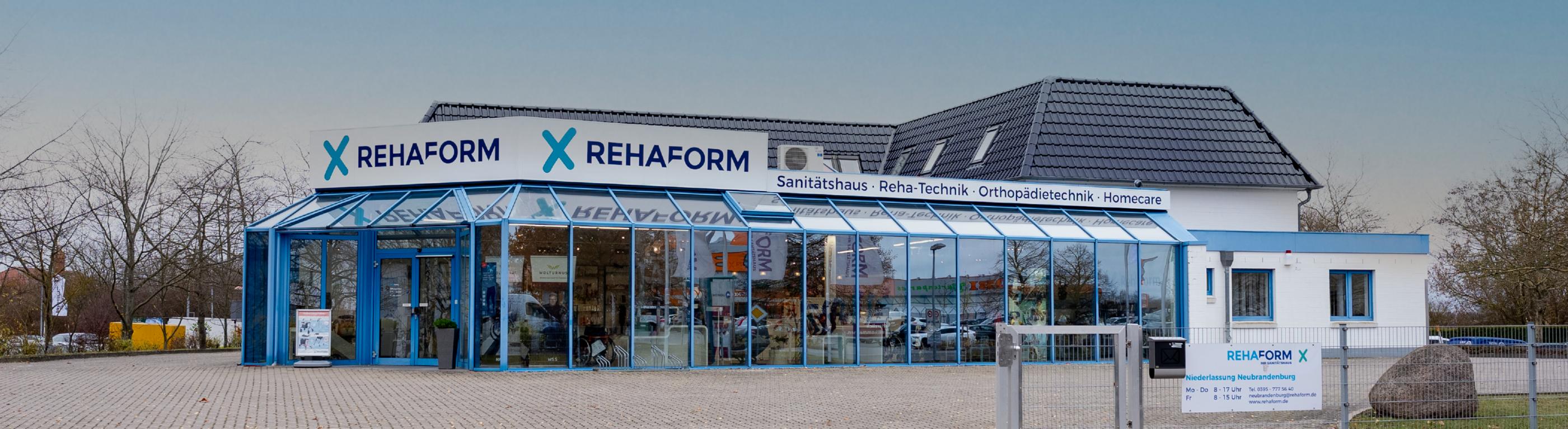 Niederlassung Neubrandenburg Rehaform Sanitätshaus